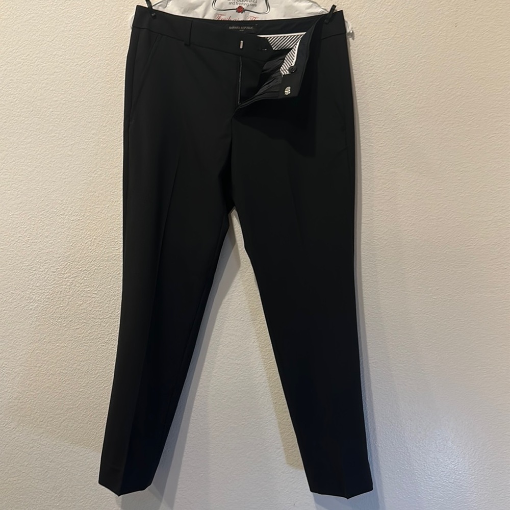 Banana Republic Slim Wool-Blend Pant
